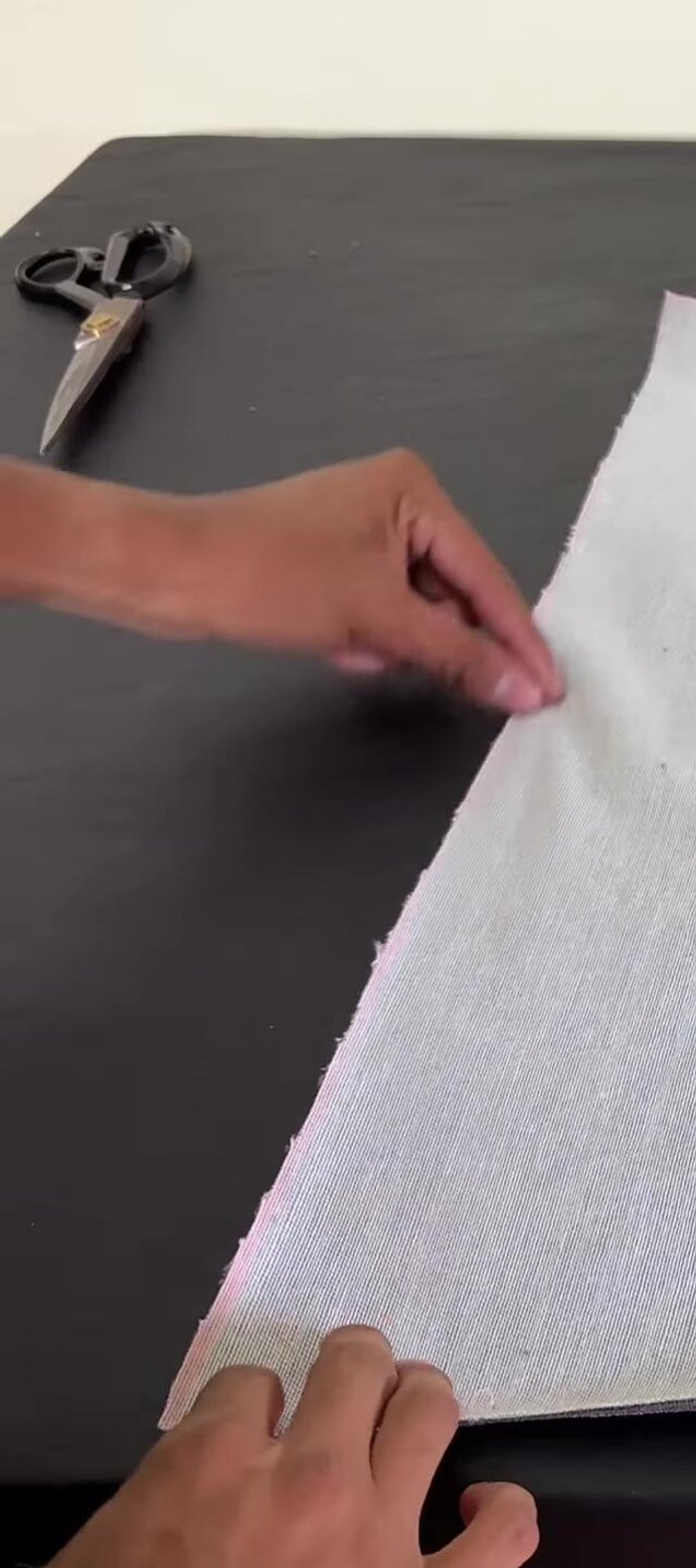 Dar vuelta la funda.