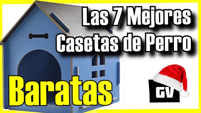 Presentación del vídeo y anuncio de las 7 mejores casetas para perros de Amazon.