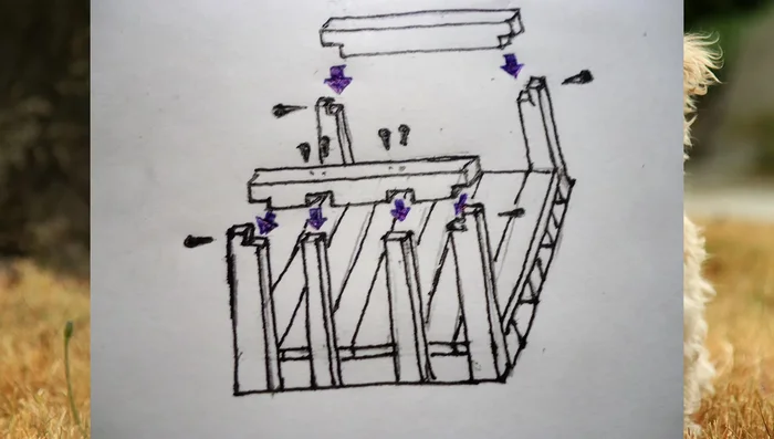 Crear la estructura de forma de cubo: Unir los extremos de la estructura con tornillos para mayor resistencia.