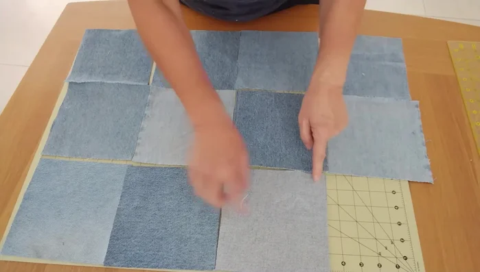 Planchado: Planchar las costuras hacia un solo lado.