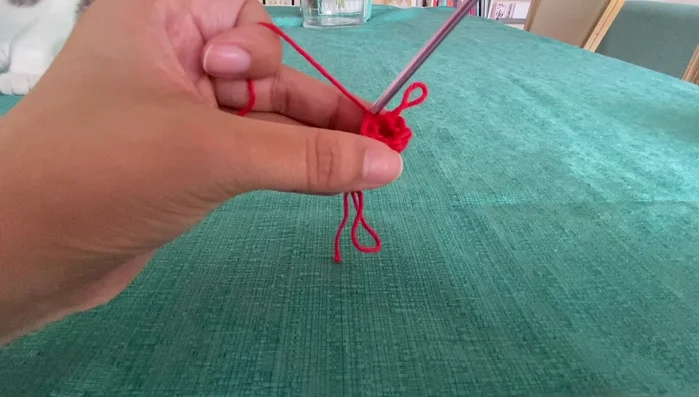 Quinta ronda: intercalar 1 punto alto y 2 puntos altos (18 puntos aprox.).