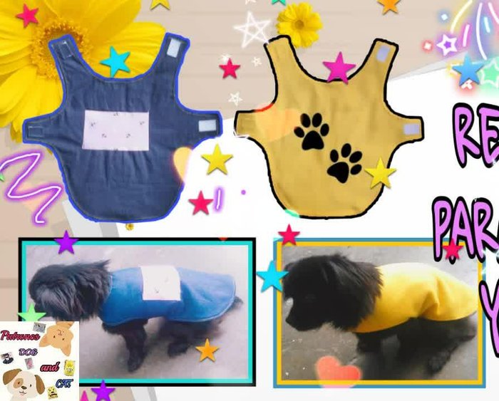 Cortar la tela: Doblar la tela por la mitad y cortar las piezas según el molde (mostrado en un video anterior). Dejar margen de costura en todos los lados excepto en la parte delantera.