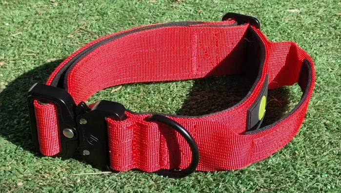 Acolchado para mayor comodidad del perro, también en el asa.