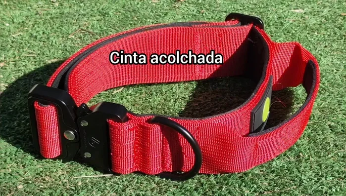 Acolchado para mayor comodidad del perro, también en el asa.