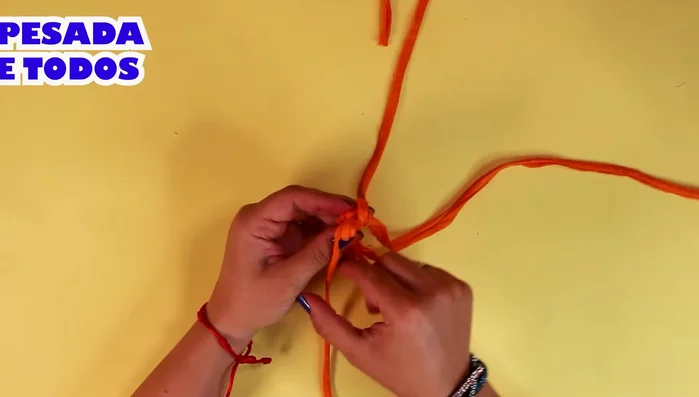 Repetir el paso 4 hasta lograr la longitud deseada.