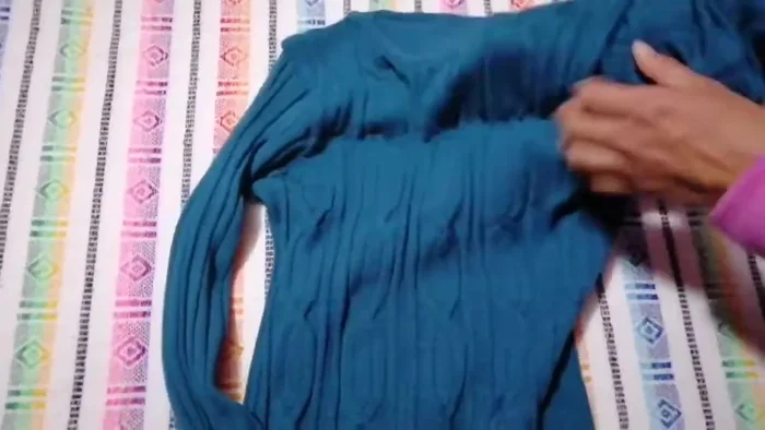 Rellenar la camita con el relleno de poliéster.