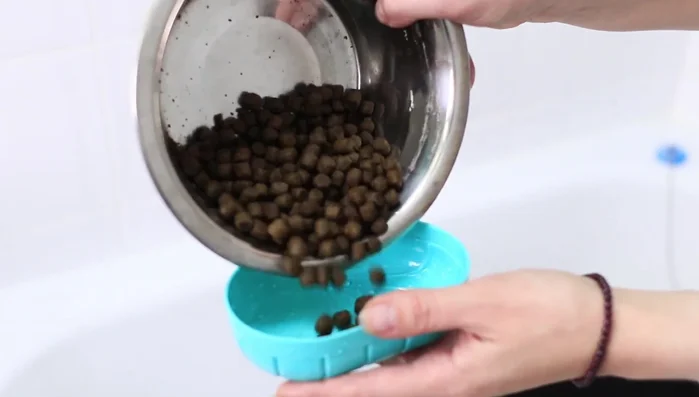 Haz que la hora del baño sea divertida con un soporte para golosinas.
