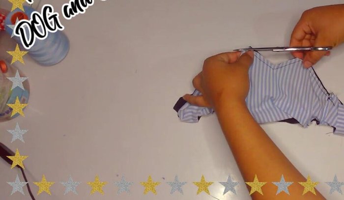 Realizar pequeños cortes en las puntas y curvas para facilitar el volteo.