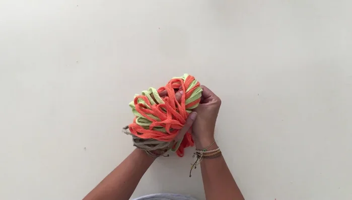 Corta los sobrantes para igualar.