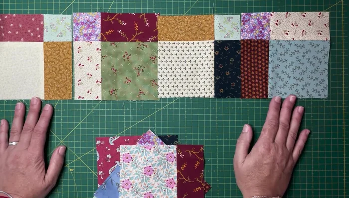 Coser los bloques entre sí para completar el quilt.